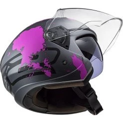 Jet Moto Helm Ls2 Doppelvisier Ls2 OF573 TWISTER 2 Xover Titanium Matt Pink -Ls2 Elegant Boutique jet moto helm ls2 doppelvisier ls2 of573 twister 2 xover titanium matt pink 85910