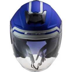 Jet Moto Helm Ls2 OF521 INFINITY Moto Hyper Blue Matt -Ls2 Elegant Boutique jet moto helm ls2 of521 infinity moto hyper blue matt 134344