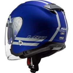 Jet Moto Helm Ls2 OF521 INFINITY Moto Hyper Blue Matt -Ls2 Elegant Boutique jet moto helm ls2 of521 infinity moto hyper blue matt 134347