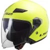Jet Moto Helm LS2 OF569 Spur Fest Gelb Fluoreszierend -Ls2 Elegant Boutique jet moto helm ls2 of569 spur fest gelb fluoreszierend 86006