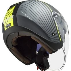 Jet Moto Helm Ls2 OF573 TWISTER 2 Luna Schwarz Matt Titanium -Ls2 Elegant Boutique jet moto helm ls2 of573 twister 2 luna schwarz matt titanium 135578