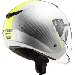 Jet Moto Helm Ls2 OF573 TWISTER 2 Luna Weiß Silber -Ls2 Elegant Boutique jet moto helm ls2 of573 twister 2 luna weiss silber 135571