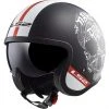 Jet Moto Helm LS2 OF599 SPITFIRE INKY Matt Black -Ls2 Elegant Boutique jet moto helm ls2 of599 spitfire inky matt black 41027