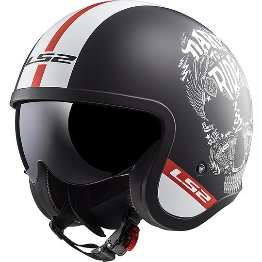 Jet Moto Helm LS2 OF599 SPITFIRE INKY Matt Black 3 Jet Moto Helm LS2 OF599 SPITFIRE INKY Matt Black