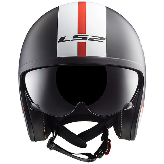 Jet Moto Helm LS2 OF599 SPITFIRE INKY Matt Black 10 Jet Moto Helm LS2 OF599 SPITFIRE INKY Matt Black – Bild 8