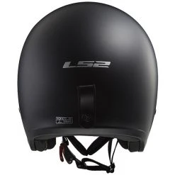 Jet Moto Helm LS2 OF599 SPITFIRE Matt Black -Ls2 Elegant Boutique jet moto helm ls2 of599 spitfire matt black 41039