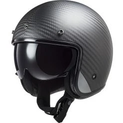 Jet Motorradhelm Custom Custom Ls2 OF601 BOB C Vollcarbon Matt