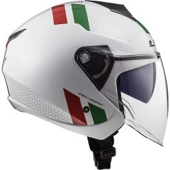 Jet Motorradhelm Ls2 Doppelvisier Ls2 OF573 TWISTER 2 Combo Weiß Grün Rot -Ls2 Elegant Boutique jet motorradhelm ls2 doppelvisier ls2 of573 twister 2 combo weiss gruen rot 85927