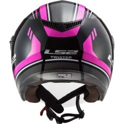 Jet Motorradhelm Ls2 Doppelvisier Ls2 OF573 TWISTER 2 Flix Schwarz Pink -Ls2 Elegant Boutique jet motorradhelm ls2 doppelvisier ls2 of573 twister 2 flix schwarz pink 134383