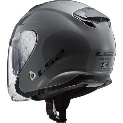 Jet Motorradhelm Ls2 OF521 INFINITY Solid Nardo Grau -Ls2 Elegant Boutique jet motorradhelm ls2 of521 infinity solid nardo grau 86236