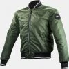 Ls2 Brighton Olivgrüne Motorrad Bomberjacke