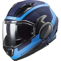 Ls2 FF900 VALIANT 2 Orbit Blue Modularer Klapphelm Opaque Blue