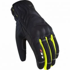 Ls2 Jet 2WP Mid Season Motorradhandschuhe Schwarz Gelb