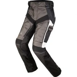 LS2 Norway Triple Layer Schwarz Grau Stoff Motorradhose