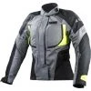 LS2 Phase Lady WP Motorrad-Funktionsjacke Schwarz Grau Gelb Fluo-zertifiziert -Ls2 Elegant Boutique ls2 phase lady wp motorrad funktionsjacke schwarz grau gelb fluo zertifiziert 145342