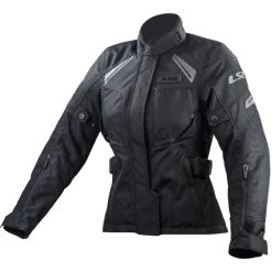 LS2 Phase Lady WP Motorrad Technical Jacket Black Zertifiziert