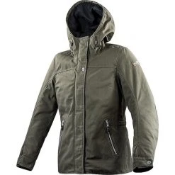 LS2 Rambla Technische Motorradjacke Lady WP Urban Line Khaki