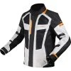 Ls2 Scout CE Grau Schwarz Orange Motorrad Tourismusjacke -Ls2 Elegant Boutique ls2 scout ce grau schwarz orange motorrad tourismusjacke 141329