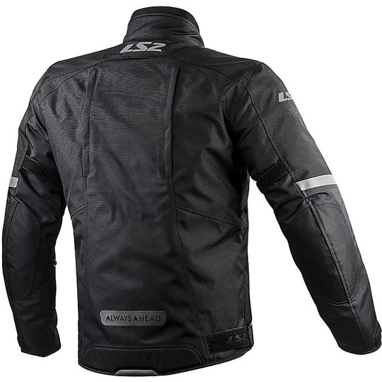 LS2 Serra Evo Man Technische Motorrad Sportjacke Schwarz Zertifiziert 4 LS2 Serra Evo Man Technische Motorrad Sportjacke Schwarz Zertifiziert – Bild 2