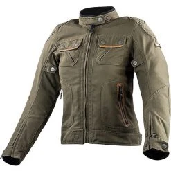 LS2 Technische Motorrad Sportjacke Brown Vintage Lady Certificate