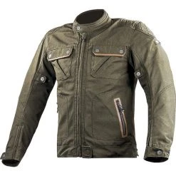 LS2 Technische Motorrad Sportjacke Brown Vintage Man Certificate