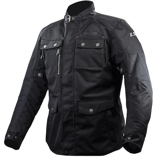 LS2 Technische Motorradjacke Man Black Certified City 3 LS2 Technische Motorradjacke Man Black Certified City