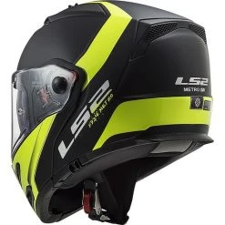 Modular Motorrad Helm Genehmigt P / J Ls2 FF324 METRO EVO Schnell Schwarz Gelb Fluo Matt -Ls2 Elegant Boutique modular motorrad helm genehmigt p j ls2 ff324 metro evo schnell schwarz gelb fluo matt 66932