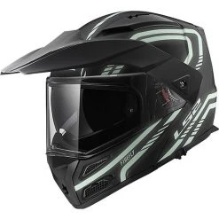 Modular Motorrad-Sturzhelm LS2 FF324 Metro EVO FIREFLY Schwarz Matt Light
