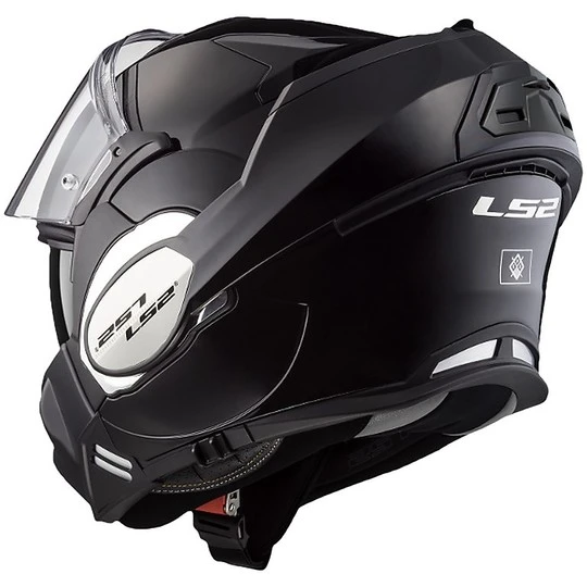 Modular Motorrad-Sturzhelm Mit Kinnschutz Kipper LS2 FF399 VALIANT Gloss Black 7 Modular Motorrad-Sturzhelm Mit Kinnschutz Kipper LS2 FF399 VALIANT Gloss Black – Bild 5