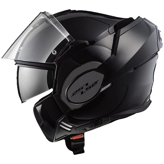Modular Motorrad-Sturzhelm Mit Kinnschutz Kipper LS2 FF399 VALIANT Gloss Black 9 Modular Motorrad-Sturzhelm Mit Kinnschutz Kipper LS2 FF399 VALIANT Gloss Black – Bild 7