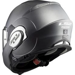 Modular Motorrad-Sturzhelm Mit Kinnschutz Tipper LS2 FF399 VALIANT Titanium Matt -Ls2 Elegant Boutique modular motorrad sturzhelm mit kinnschutz tipper ls2 ff399 valiant titanium matt 67027