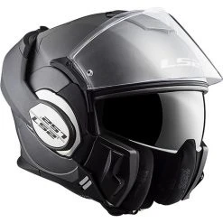 Modular Motorrad-Sturzhelm Mit Kinnschutz Tipper LS2 FF399 VALIANT Titanium Matt -Ls2 Elegant Boutique modular motorrad sturzhelm mit kinnschutz tipper ls2 ff399 valiant titanium matt 67042