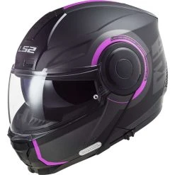 Modularer Motorradhelm Doppelvisier Ls2 FF902 Zielfernrohr ARCH Matt Pink Titanium