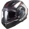 Modularer Motorradhelm Ls2 FF900 Valiant 2 HUB Schwarz Chrom -Ls2 Elegant Boutique modularer motorradhelm ls2 ff900 valiant 2 hub schwarz chrom 106754