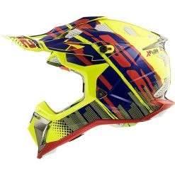 Moto Cross Enduro Helm LS2 MX 470 Subverter Bomber Gelb, Blau, Rot -Ls2 Elegant Boutique moto cross enduro helm ls2 mx 470 subverter bomber gelb blau rot 67110