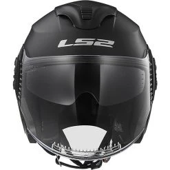Moto Jet Helm LS2 OF570 Gegen Doppel Visier Mat Schwarz -Ls2 Elegant Boutique moto jet helm ls2 of570 gegen doppel visier mat schwarz 67211