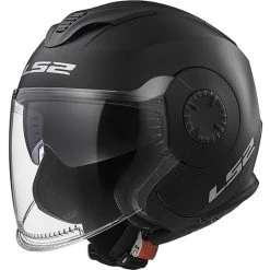 Moto Jet Helm LS2 OF570 Gegen Doppel Visier Mat Schwarz -Ls2 Elegant Boutique moto jet helm ls2 of570 gegen doppel visier mat schwarz 67212