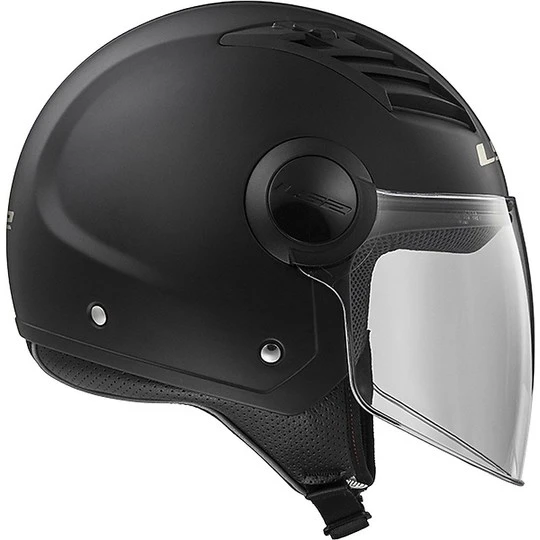Moto Jet Helm OF562 Ls2 Airflow Lang Mit Visier Lange Metropolis Schwarz Gelb Hy Vision 9 Moto Jet Helm OF562 Ls2 Airflow Lang Mit Visier Lange Metropolis Schwarz Gelb Hy Vision – Bild 7
