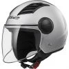 Moto Jet Helm OF562 Ls2 Airflow Lang Mit Visier Lange Silber -Ls2 Elegant Boutique moto jet helm of562 ls2 airflow lang mit visier lange silber 86120