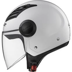 Moto Jet Helm OF562 Ls2 Airflow Long Long-Weiß Mit Visier -Ls2 Elegant Boutique moto jet helm of562 ls2 airflow long long weiss mit visier 86104