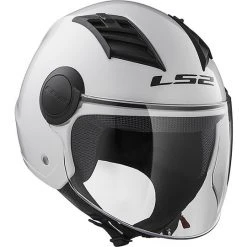 Moto Jet Helm OF562 Ls2 Airflow Long Long-Weiß Mit Visier -Ls2 Elegant Boutique moto jet helm of562 ls2 airflow long long weiss mit visier 86107