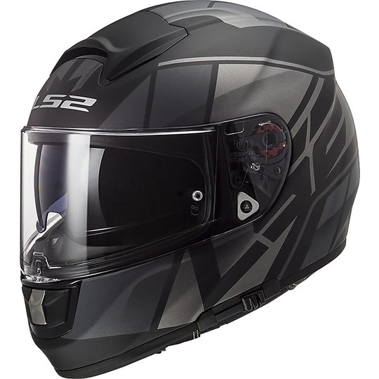 Motorrad Helm HPFC Fiber LS2 FF397 VECTOR Kripton Schwarz Titan Matt 3 Motorrad Helm HPFC Fiber LS2 FF397 VECTOR Kripton Schwarz Titan Matt