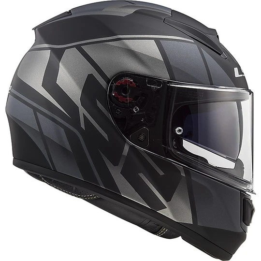Motorrad Helm HPFC Fiber LS2 FF397 VECTOR Kripton Schwarz Titan Matt 8 Motorrad Helm HPFC Fiber LS2 FF397 VECTOR Kripton Schwarz Titan Matt – Bild 6