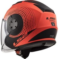 Motorrad Helm Jet Doppel Visier Ls2 OF570 VERSO Spin Orange Fluo Matt -Ls2 Elegant Boutique motorrad helm jet doppel visier ls2 of570 verso spin orange fluo matt 66966
