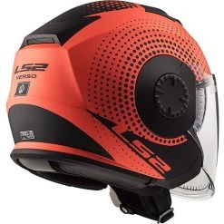 Motorrad Helm Jet Doppel Visier Ls2 OF570 VERSO Spin Orange Fluo Matt -Ls2 Elegant Boutique motorrad helm jet doppel visier ls2 of570 verso spin orange fluo matt 66971