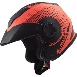 Motorrad Helm Jet Doppel Visier Ls2 OF570 VERSO Spin Orange Fluo Matt -Ls2 Elegant Boutique motorrad helm jet doppel visier ls2 of570 verso spin orange fluo matt 66975