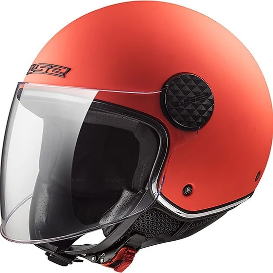 Motorrad Helm Jet Ls2 OF558 SPHERE LUX Solid Matt Orange + Smoky Visier 3 Motorrad Helm Jet Ls2 OF558 SPHERE LUX Solid Matt Orange + Smoky Visier