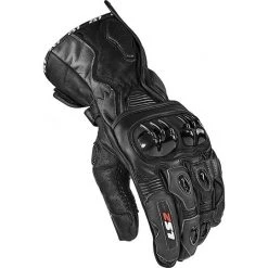 Motorrad Lederhandschuhe CE Sports Ls2 SWIFT Schwarz