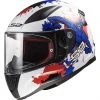 Motorrad-Sturzhelm Für Kinder Integral LS2 FF 353J Monster Blau Weiß -Ls2 Elegant Boutique motorrad sturzhelm fuer kinder integral ls2 ff 353j monster blau weiss 86455