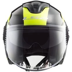 Motorrad-Sturzhelm Jet OF570 Ls2 Towards Technik Doppel Visor Schwarz Gelb Fluoreszierend -Ls2 Elegant Boutique motorrad sturzhelm jet of570 ls2 towards technik doppel visor schwarz gelb fluoreszierend 75584